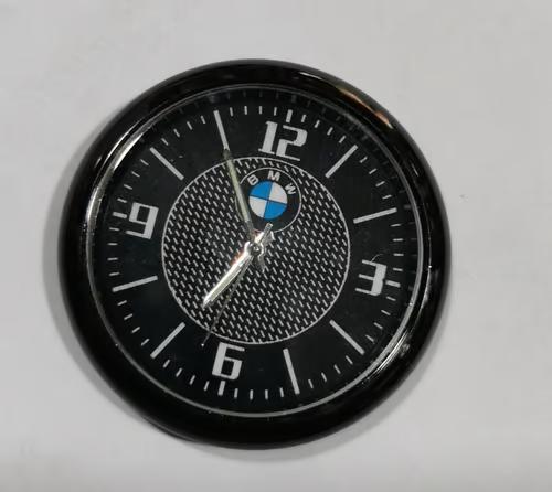 Sam's Accessories 3D Laxury Metal  Analog Clock Watch for Cars black