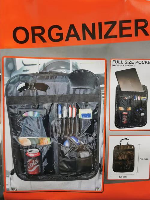 Sam's Accessories Car Back seat organizer  55cm X 42 cm