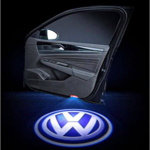 Sam's Accessories VW 12V Car Door Welcome Lights,2pcs 6500 K 150 LM Car Door Courtesy LED Light Projector Shadow Welcome Light