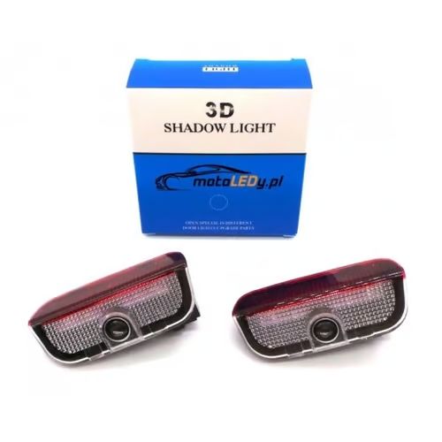 Sam's Accessories VW 12V Car Door Welcome Lights,2pcs 6500 K 150 LM Car Door Courtesy LED Light Projector Shadow Welcome Light