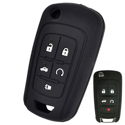 Sam's Accessories Chevrolet 5 Buttons rubber key cover