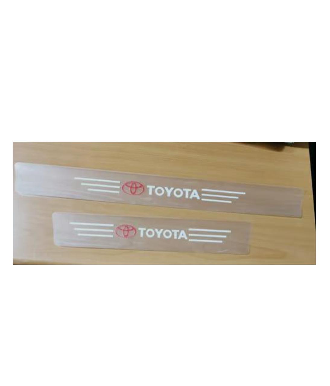 Sam's Accessories 4pcs door edge guards protection transparent