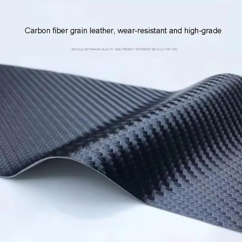 Sam's Accessories 4pcs Carbon CAR DOOR SILL PROTECTOR