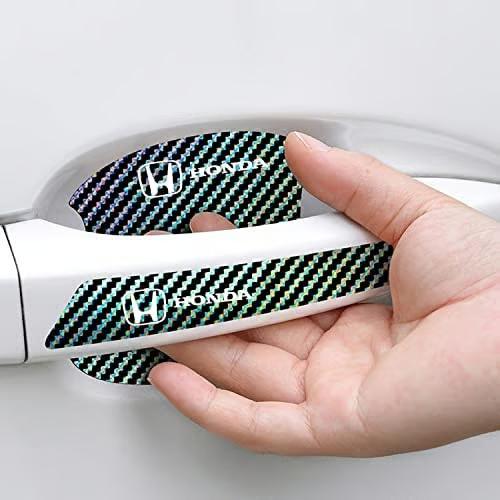 Sam's Accessories Colorfulmillion  Door Handle Cup Protection Stickers Door Luminous car Luminous Anti-Scratch Protective Film self-Adhesive Door Side Baking Paint Scratch Protective Film