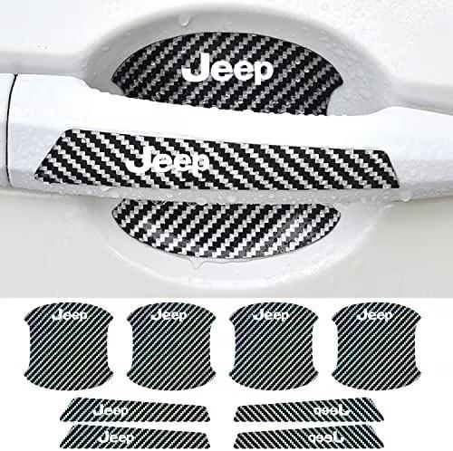 Sam's Accessories Colorfulmillion  Door Handle Cup Protection Stickers Door Luminous car Luminous Anti-Scratch Protective Film self-Adhesive Door Side Baking Paint Scratch Protective Film