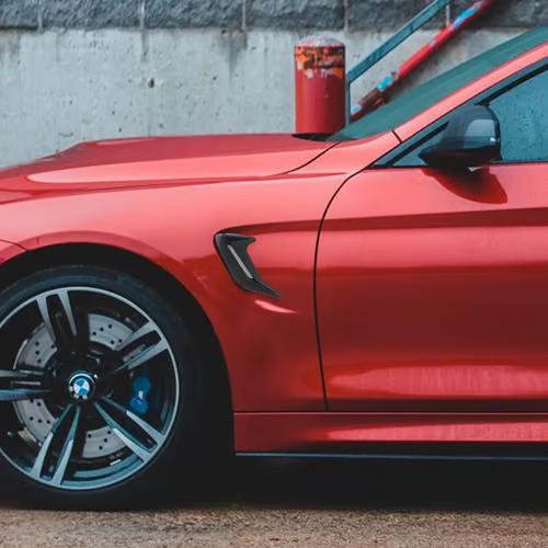 Sam's Accessories Mgaxyff Air Scoop Flow Vent Hood,2x Car Decorative Air Scoop Flow Intake Hood Vent Bonnet Universal DIY Style,Air Flow Vent Hood black color