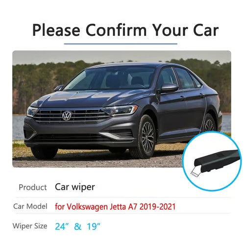 Sam's Accessories VW Jetta A7 wiper blades