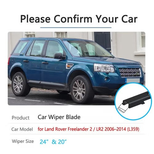 Sam's Accessories Land Rover Freelander front wiper blades
