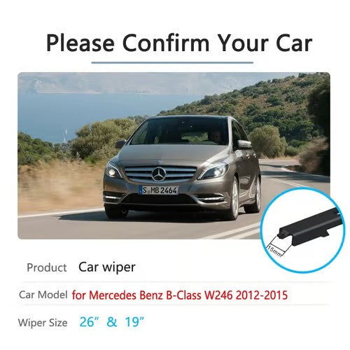 Sam's Accessories Mercedes B class wiper blades