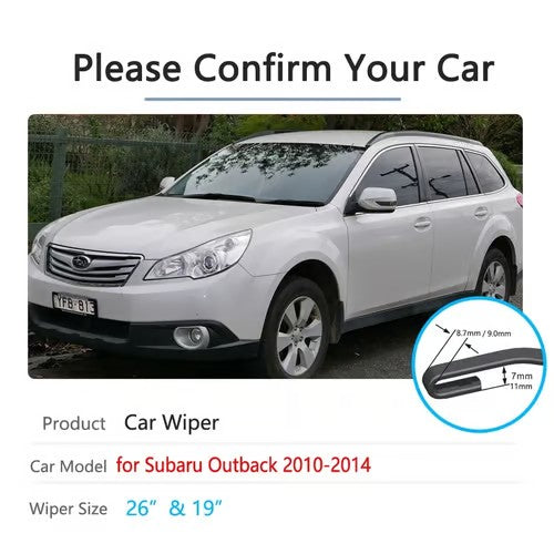 Sam's Accessories Subaru outback front wiper
