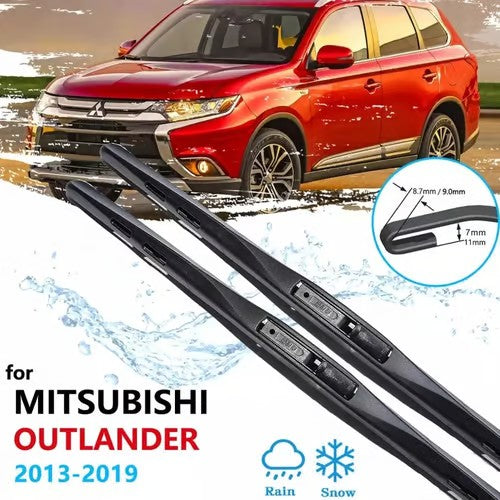Sam's Accessories Mitsubishi Outlander front wiper blades