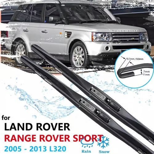 Sam's Accessories Range Rover front wiper blades