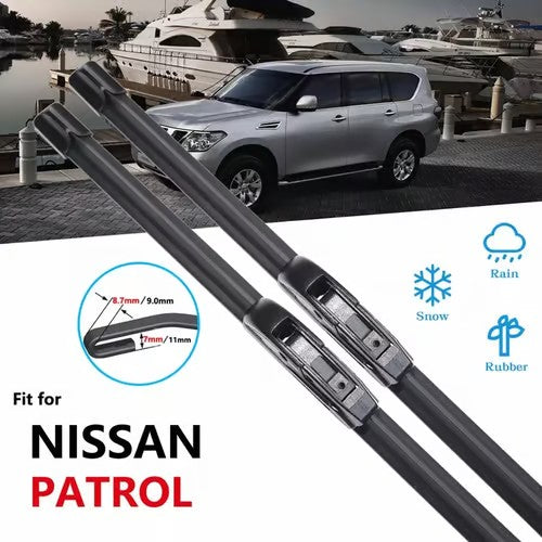 Sam's Accessories Nissan patrol front wiper blades