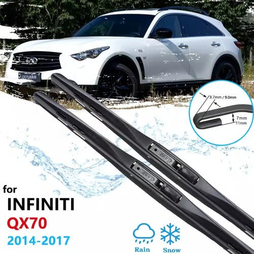 Sam's Accessories Infiniti QX70 front wiper blades