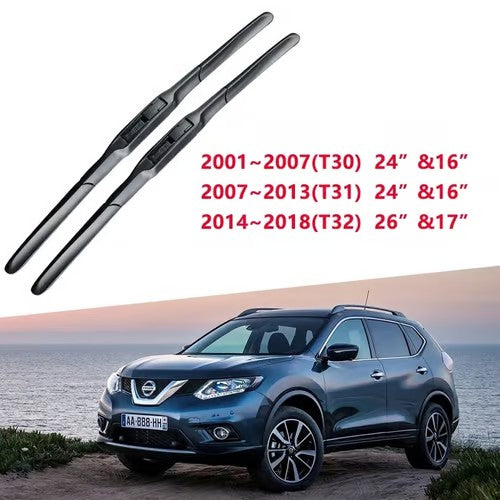 Sam's Accessories Xtrail wiper blades 2001-2013