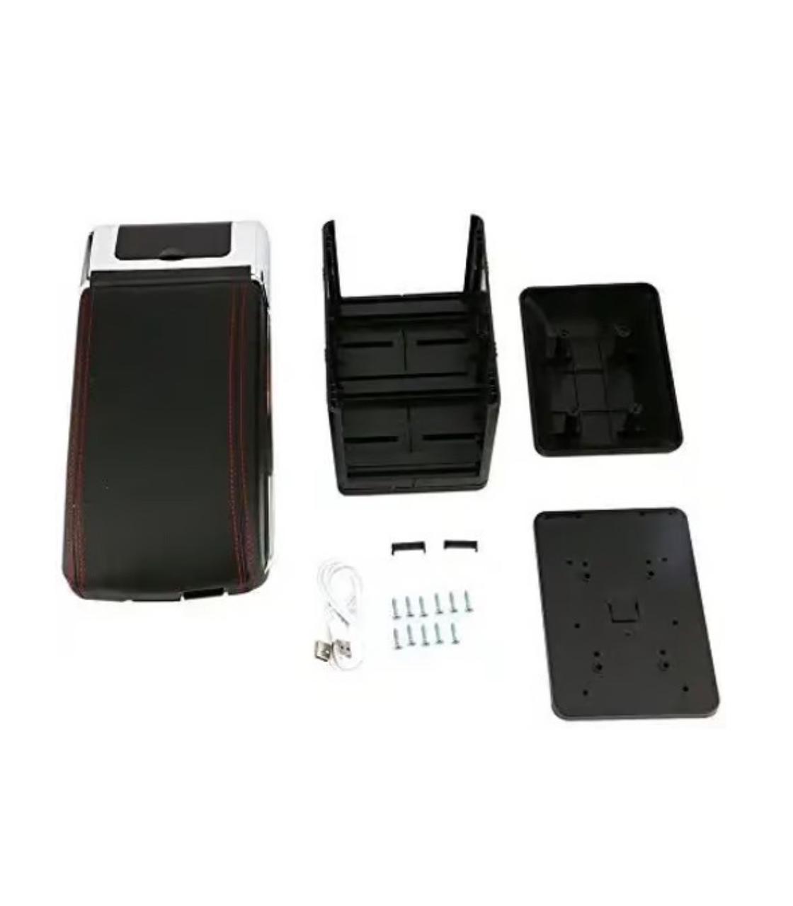 Sam's Accessories car armrest with 7 usb charge ports