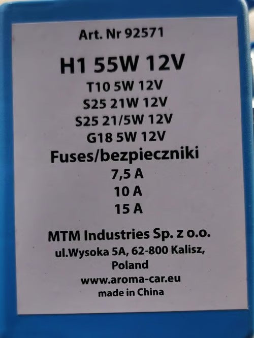 Sam's Accessories spare bulbs kit H4-H11