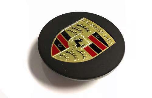 Sam's Accessories Porche center wheel hub cap chrome/black