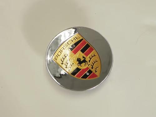 Sam's Accessories Porche center wheel hub cap chrome/black