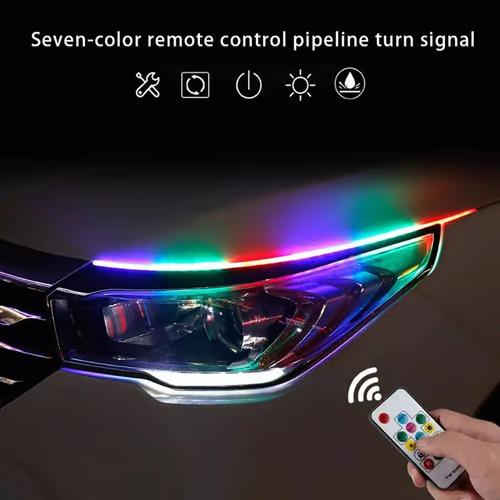 Sam's Accessories RGB running daylight 7 color remote control 45 or 60cm