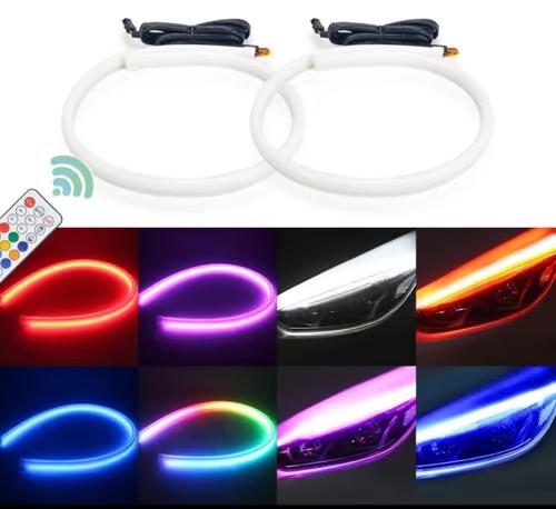 Sam's Accessories RGB running daylight 7 color remote control 45 or 60cm