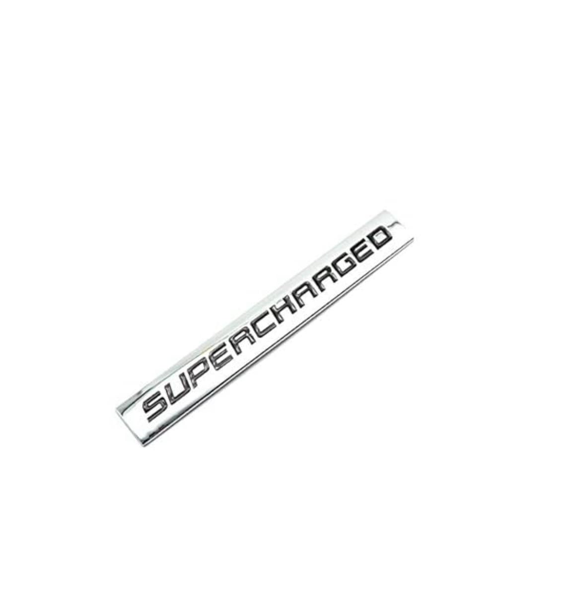 Sam's Accessories Supercharged Emblem Sticker