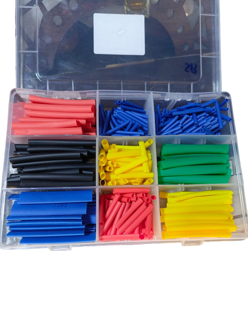 مجموعة سامز أكسسوارات، 300 قطعة من أنابيب الانكماش الحراري المصنوعة من البولي أوليفين بألوان متنوعة، غلاف عازل لكابلات الأسلاك، متعدد الألوان للصيانة
