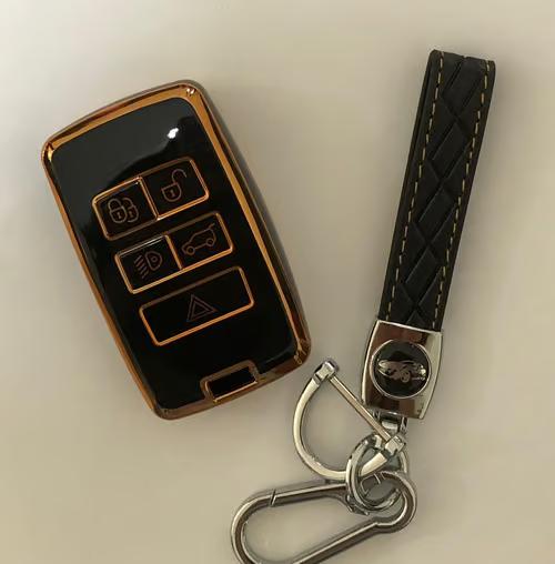 Sam's Accessories Key fob cover for Land Rover | Range Rover, Freelander, Evoque, Discovery key fob case with Keychain | land rover accessories
