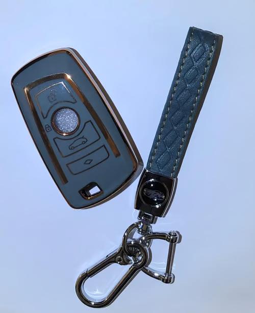 Sam's Accessories Key Fob Cover for BMW, Key Fob Case for BMW 1 3 4 5 6 7 Series X3 X4 M5 M6 GT3 GT5 Remote Control Key Premium Soft TPU Full Protection