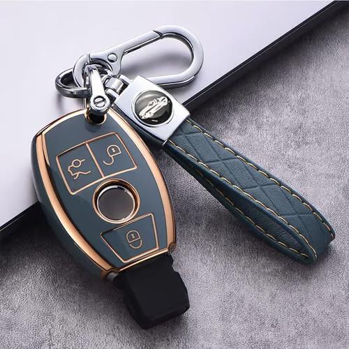 Sam's Accessories Mercedes TPU keycase with Keychain