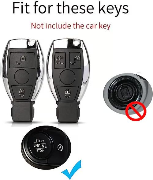Sam's Accessories Mercedes TPU keycase with Keychain