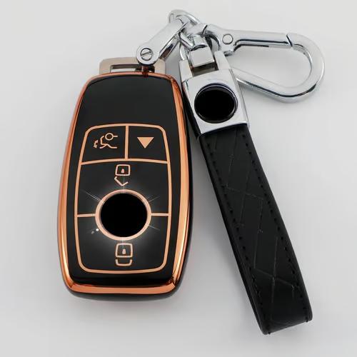 Sam's Accessories Auto 3 4 bottom Cover Case Shell with Keychain forMercedes Benz Ces G Gls Klasse w177 W205 W213 W222 G63 X167 Maybach