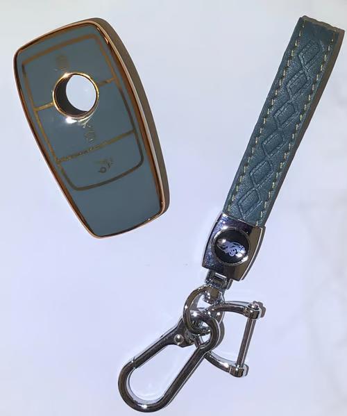 Sam's Accessories Auto 3 4 bottom Cover Case Shell with Keychain forMercedes Benz Ces G Gls Klasse w177 W205 W213 W222 G63 X167 Maybach