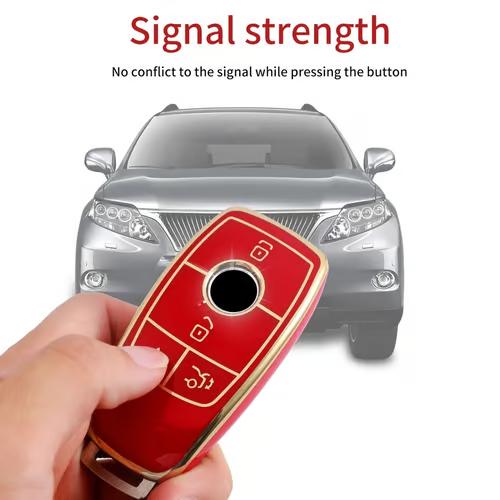 Sam's Accessories Auto 3 4 bottom Cover Case Shell with Keychain forMercedes Benz Ces G Gls Klasse w177 W205 W213 W222 G63 X167 Maybach