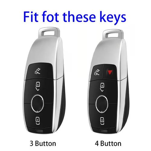 Sam's Accessories Auto 3 4 bottom Cover Case Shell with Keychain forMercedes Benz Ces G Gls Klasse w177 W205 W213 W222 G63 X167 Maybach