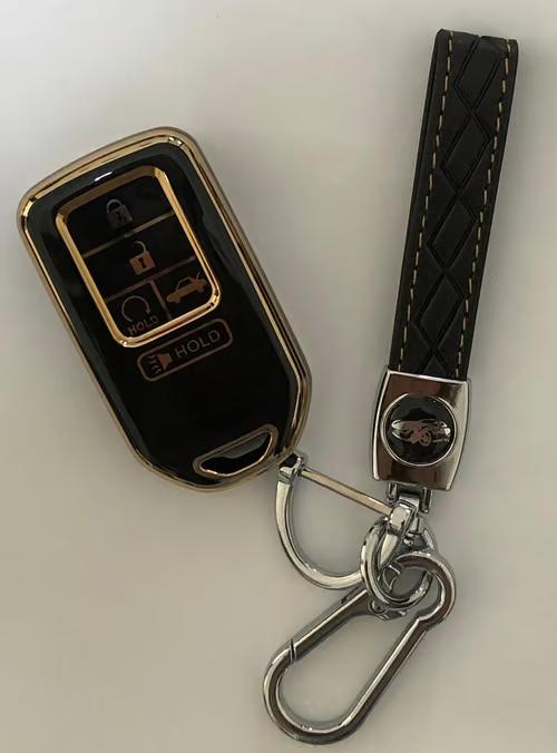 Sam's Accessories for Honda Key Fob Cover - Key Fob Case Shell Cover Holder with Keychain for Honda Accord Civic CRV Pilot Odyssey