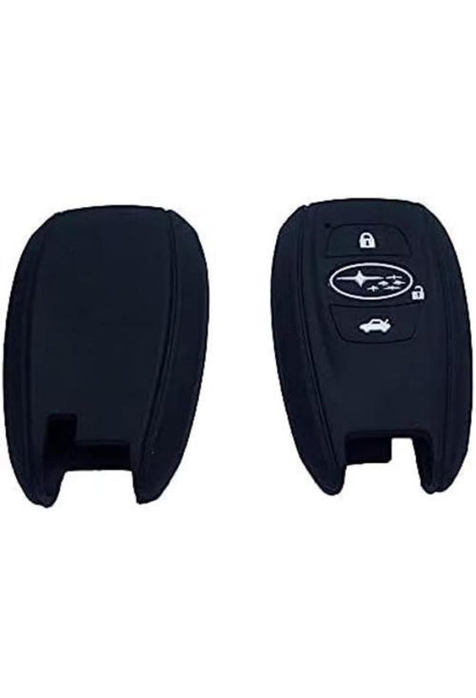 Sam's Accessories Black Protective Silicone Remote Key Cover Case for Subaru