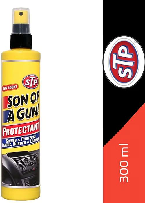 Sam's Accessories STP Son of A Gun Protectant - Protects, Enhances and Restores - Vinyl, Rubber, Wood, Leather, Plastic : 300ml