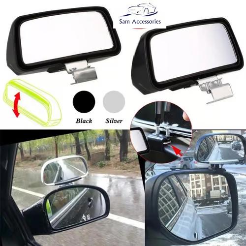 Sam's Accessories 1pcs Blind Spot Mirrors For Car Adjustable Auto Auxiliary Universal Wide Angle Side Mirror Auxiliary Rear View Mirror Dropshipping