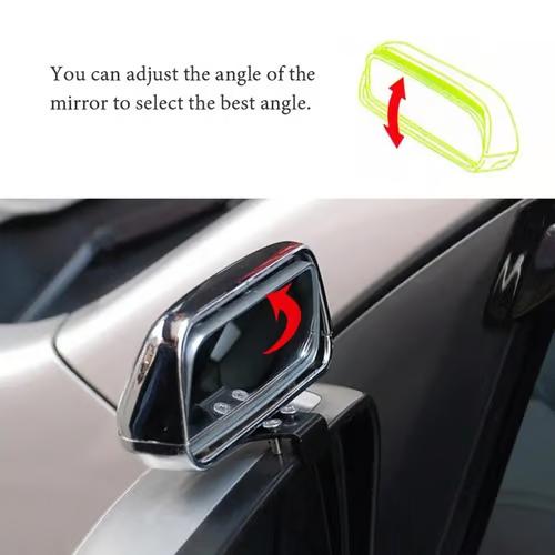 Sam's Accessories 1pcs Blind Spot Mirrors For Car Adjustable Auto Auxiliary Universal Wide Angle Side Mirror Auxiliary Rear View Mirror Dropshipping