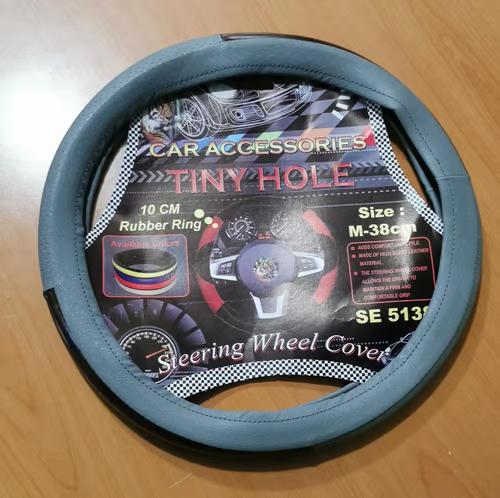 Sam's Accessories Leather steering wheel cover