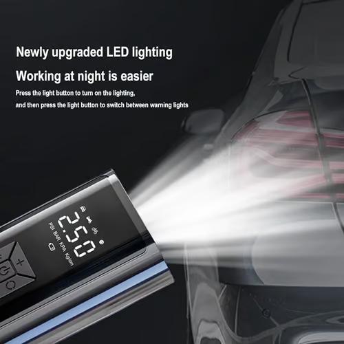 Sam's Accessories Air Pump, Mini Air Compressor Portable Tire Inflator Car Tire Inflator for Car Bicycle Motorcycle Basketball and Other Inflatables for Car Tires