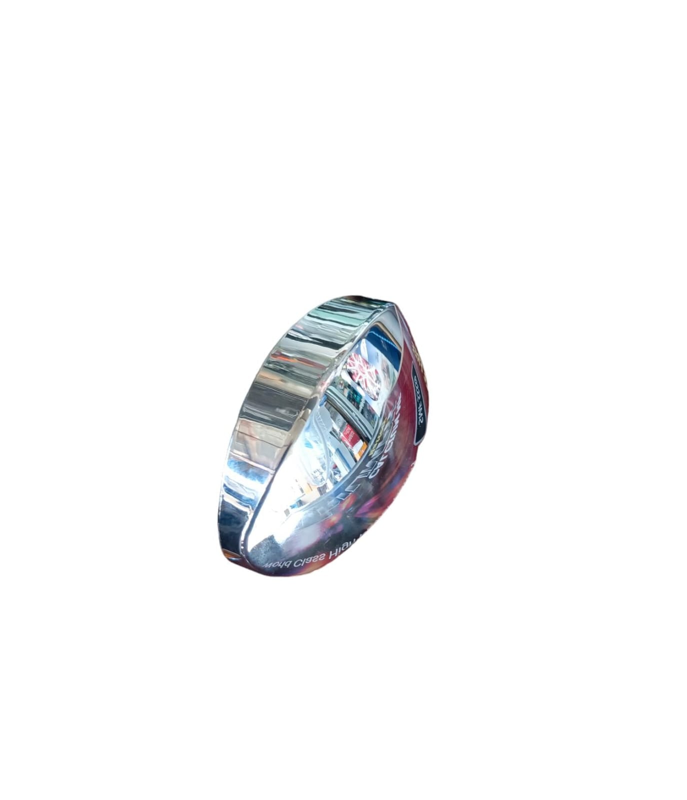 Sam's Accessories 1pc Clip On Rear View Convex Car Parking Wide Angle Auxiliary Blind Spot Mirror