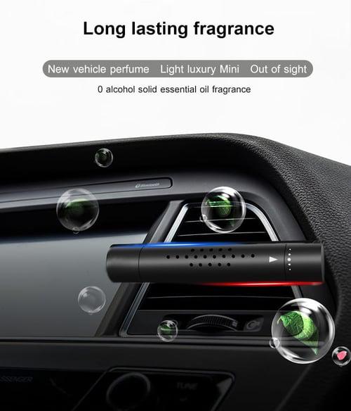 Sam's Accessories Car Air Freshener, Car Air Vent Clip Fresheners Diffuser Durable Faint Fragrance Vehicle Solid Purifier with  Fragrance Sticks for Vehicle Travel black