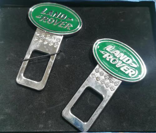 Sam's Accessories 2pcs Seat belt clip sound Stopper with strass