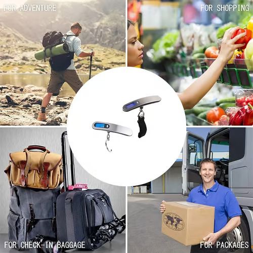 Sam's Accessories Lcd Digital Luggage Scale