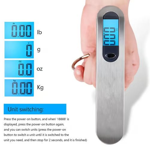 Sam's Accessories Lcd Digital Luggage Scale