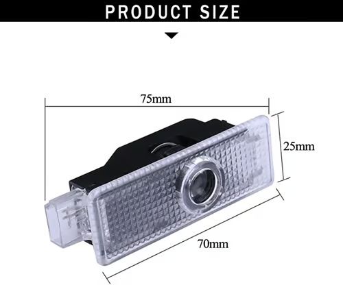 Sam's Accessories 2X Car LED Door Sign Projector Welcome Light Compatible with BMW X1 X3 X5 X6 E84 E83 F25 M3 E90 E91 E60 F15 F16 E70 F30 F10 E63 E67 E87