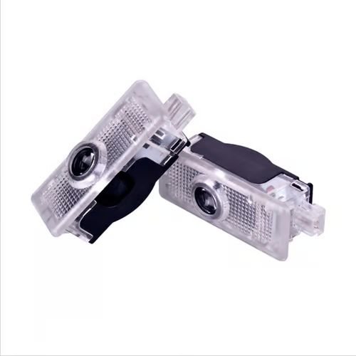 Sam's Accessories LED Projection Logo Ghost Shadow Car Door Welcome Light DIY Step Light Symbol Sign Badge Works with Mercedes Benz 2001-2007 W203 - 1 Pair