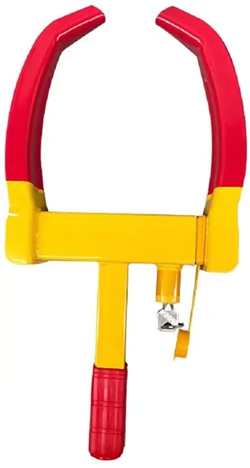 Sam's Accessories Parking Clamp Blocking Wheels Car Lock Thicker Tyres Lock Anti-Theft Wheel Clamp Caravan